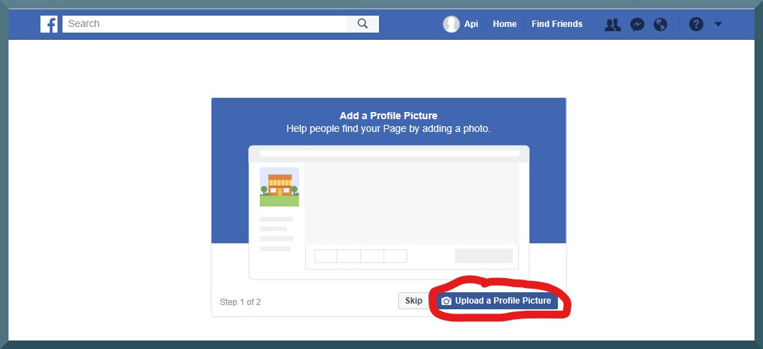 facebook business page step 5