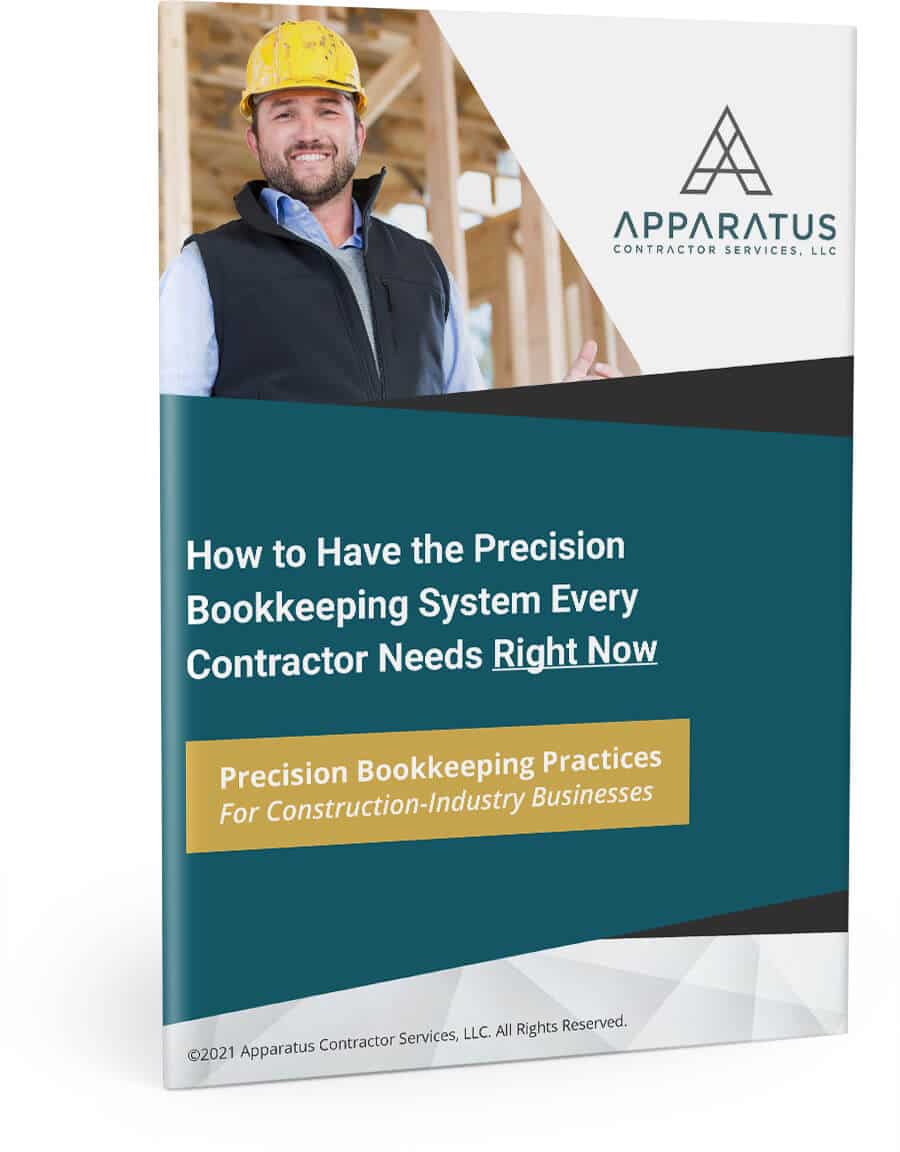 how to have the precision bookkeeping system every contractor needs